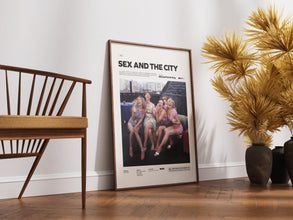 Sex and the City Series Movie Poster  Sex and the City Poster Print  Special Design Poster  Glossy Paper Movie Poster  Wall Decor Idea 1872250259