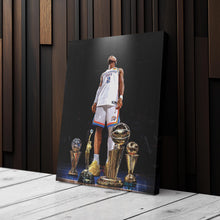 Shai Gilgeous-Alexander MVP Canvas – OKC Thunder 2025 Champions Wall Art 4324851622