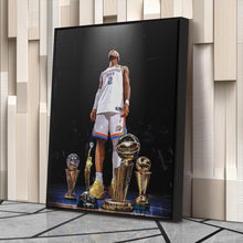 Shai Gilgeous-Alexander MVP Canvas – OKC Thunder 2025 Champions Wall Art 4324851622