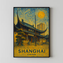 Shanghai Poster Print, Shanghai Travel Poster, Shanghai Minimalistic Wall Art, Shanghai, China