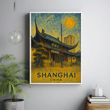 Shanghai Poster Print, Shanghai Travel Poster, Shanghai Minimalistic Wall Art, Shanghai, China