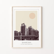 Sharjah Poster Print, Sharjah Travel Poster, Sharjah Minimalistic Wall Art, Sharjah, United Arab Emirates 1868247210