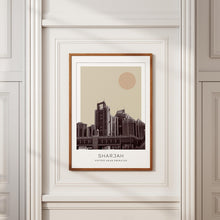 Sharjah Poster Print, Sharjah Travel Poster, Sharjah Minimalistic Wall Art, Sharjah, United Arab Emirates 1868247210
