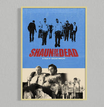 Shaun of the Dead Mid Century Movie Poster  Film Posters  Minimalist Movie Poster  Digital Download  Printable Wall Art Poster 1041493720