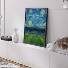 Sheffield Wednesday Football Poster, Hillsborough Contemporary Art Print