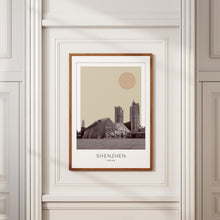 Shenzhen Poster Print, Shenzhen Travel Poster, Shenzhen Minimalistic Wall Art, Shenzhen, China 1882438479