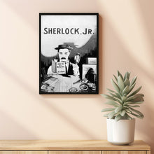 Sherlock Jr. 1924Poster Art Print Movie Posters Gift for Movie lovers