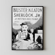 Sherlock Jr. 1924Poster Art Print Movie Posters Gift for Movie lovers 1