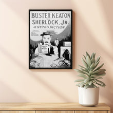Sherlock Jr. 1924Poster Art Print Movie Posters Gift for Movie lovers 1