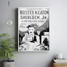 Sherlock Jr. 1924Poster Art Print Movie Posters Gift for Movie lovers 4
