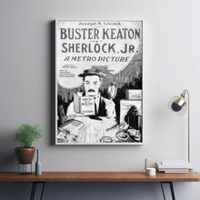 Sherlock Jr. 1924Poster Art Print Movie Posters Gift for Movie lovers 4