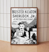 Sherlock Jr. 1924Poster Art Print Movie Posters Gift for Movie lovers 4