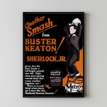 Sherlock Jr. 1924Poster Art Print Movie Posters Gift for Movie lovers 7