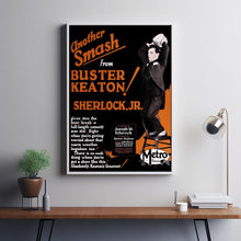 Sherlock Jr. 1924Poster Art Print Movie Posters Gift for Movie lovers 7