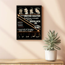 Sherlock Jr. 1924Poster Art Print Movie Posters Gift for Movie lovers 9