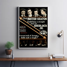 Sherlock Jr. 1924Poster Art Print Movie Posters Gift for Movie lovers 9