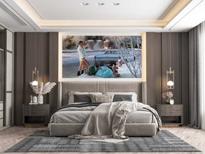 Shitters Full Christmas Vacation Movie Poster, Printable Christmas Wall Art, Chevy Chase, Funny Bathroom Wall Decor, 90s, Digital Download 1370021991
