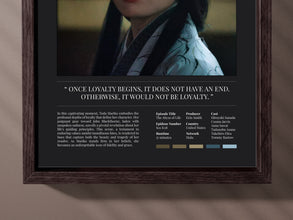 Shogun 2024 TV Show Poster  Toda Mariko  Vintage Minimalist Art  TV Series Quote  Custom Poster  Digital Download & Print Options 1722372319