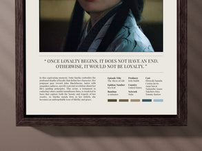 Shogun 2024 TV Show Poster  Toda Mariko  Vintage Minimalist Art  TV Series Quote  Custom Poster  Digital Download & Print Options 1722372319