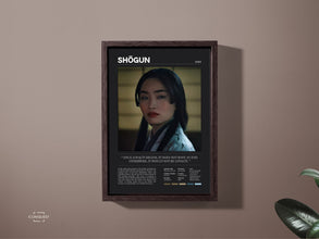 Shogun 2024 TV Show Poster  Toda Mariko  Vintage Minimalist Art  TV Series Quote  Custom Poster  Digital Download & Print Options 1722372319
