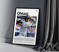 Shohei Ohtani Poster, MLB Baseball Print, Sports Artwork, Ohtani Angels MLB 4456755049