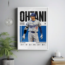 Shohei Ohtani #17 Poster Los Angeles Baseball Wall Art 1