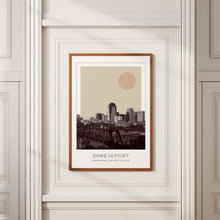Shreveport Poster Print, Shreveport Travel Poster, Shreveport Minimalistic Wall Art, Shreveport, Louisiana, United States 1868246590