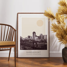 Shreveport Poster Print, Shreveport Travel Poster, Shreveport Minimalistic Wall Art, Shreveport, Louisiana, United States 1868246590