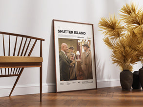 Shutter Island Poster, Leonardo DiCaprio Poster, Martin Scorsese Film Shutter Island Print, Mystery Thriller Movie Wall Decor Idea 4342562338
