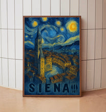 Siena Travel Poster - Italy Wall Art Print, Illustration Artwork, Home & Office decor, Gift idea, Tuscany Travel print, Toscana Old town