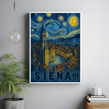 Siena Travel Poster - Italy Wall Art Print, Illustration Artwork, Home & Office decor, Gift idea, Tuscany Travel print, Toscana Old town
