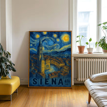 Siena Travel Poster - Italy Wall Art Print, Illustration Artwork, Home & Office decor, Gift idea, Tuscany Travel print, Toscana Old town