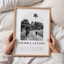 Sierra Leone Travel Poster, Sierra Leone Print, Sierra Leone Wall Art, Travel Print, Africa City Art,Sierra Leone Gift,Africa Decor  AF102M 4326098689