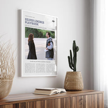 Silver Linings Playbook, David O. Russell, Retro Movie Poster, Custom Movie Poster Print 4421167547