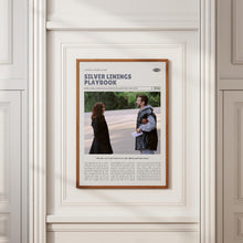 Silver Linings Playbook, David O. Russell, Retro Movie Poster, Custom Movie Poster Print 4421167547
