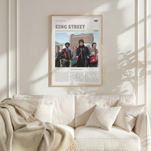 Sing Street, John Carney, Retro Movie Poster, Custom Movie Poster Print 4421164815