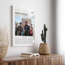 Sing Street, John Carney, Retro Movie Poster, Custom Movie Poster Print 4421164815