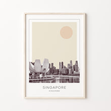 Singapore Poster Print, Singapore Travel Poster, Singapore Minimalistic Wall Art, Singapore, Singapore 1868247218