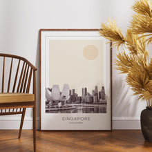 Singapore Poster Print, Singapore Travel Poster, Singapore Minimalistic Wall Art, Singapore, Singapore 1868247218