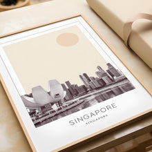 Singapore Poster Print, Singapore Travel Poster, Singapore Minimalistic Wall Art, Singapore, Singapore 1868247218