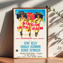 Singin' in the Rain Movie Poster Classic Film Canvas Art 1845156567