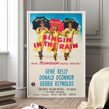 Singin' in the Rain Movie Poster Classic Film Canvas Art 1845156567