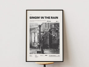 Singin' in the Rain Poster, Iconic Musical Romance Movie Singin' in the Rain Print Poster, Gene Kelly' Film Print, Movie Wall Decor 1899459825
