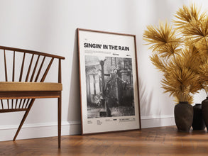 Singin' in the Rain Poster, Iconic Musical Romance Movie Singin' in the Rain Print Poster, Gene Kelly' Film Print, Movie Wall Decor 1899459825