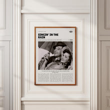 Singin' in the Rain, Gene Kelly, Retro Movie Poster, Custom Movie Poster Print 4421170118