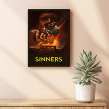 Sinners 2025 Poster Art Print Movie Posters TV Posters Gift for Movie lovers