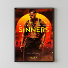 Sinners 2025 Poster Art Print Movie Posters TV Posters Gift for Movie lovers 3