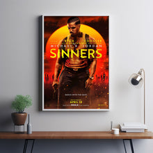 Sinners 2025 Poster Art Print Movie Posters TV Posters Gift for Movie lovers 3