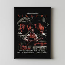 Sinners 2025 Poster Art Print Movie Posters TV Posters Gift for Movie lovers 4
