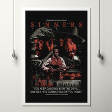 Sinners 2025 Poster Art Print Movie Posters TV Posters Gift for Movie lovers 4